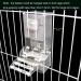 Automatic Foraging Bird Seed Feeder for Cage Parrot | Heavy Acrylic Construction | Easy One-Step Moulding Design - Buy Online on SooperMarket.com