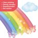 DECOWALL SG2-2309 Rainbow Unicorn Wall Decals - Nursery & Bedroom Decor Stickers - Buy Online on SooperMarket.com