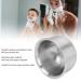 Professional Shaving Foam Mug - Portable Stainless Steel Shaving Bowl for Home & Travel - Buy Online on SooperMarket.com