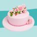 Buy Cake Company Sugar Flower Bouquet - Pink Roses for Wedding & Birthday Cake Decoration | 1 Piece - Buy Online on SooperMarket.com