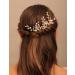 Chargances Crystal Bridal Pearl Hair Pins Set Wedding Rhinestone Hair Pins Elegant Pearl Beaded Wedding Hair Accessories for Women and Girls (Rose Gold) - Buy Online on SooperMarket.com