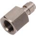 Bediffer 1/8 BSPP Quick Release Coupler Socket - CNC Machined for Pneumatic Toys - Buy Online on SooperMarket.com