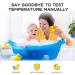 Digital Baby Bath Tub Thermometer - Upgraded Duck Toy with Temperature Alerts for Infants & Toddlers - Buy Online on SooperMarket.com