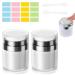 Airless Pump Bottle 2Pcs 30ml Refillable Travel Cream Bottle Cream Jar Vacuum Bottle Portable Cosmetic Container for Lotions Creams