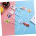 Warmhm Birthday Cupcake Topper 48pcs Set Supplies Birthday Toppers for Cakes Funny Theme Party Cute Baby Shower Cupcake Supplies Pick Cupcake Decorating Topper Child Space Wooden Top Hat - Buy Online on SooperMarket.com