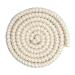 Grima's woolenk 1m white 01 braided colored sheep wool for creating beards chops eyebrows body hair and more