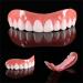 Fake Teeth Upper and Lower Veneer Dentures (2PCS) for Men and Women - Buy Online on SooperMarket.com