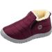 RYTEJFES Women's Winter Ankle Boots - Stylish Lined Outdoor Shoes for Snow | Warm & Comfortable | Size 37 EU - Red - Buy Online on SooperMarket.com