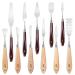 11 Piece Stainless Steel Spatula Palette Knife Professional Palette Knife Painting - Flexible Spatula Painting Knives for Color Mixing, Spreading, Cake Icing, Oil, Canvas, Acrylic Painting