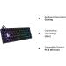 FANTECH MAXFIT61 RGB Wired Mechanical Keyboard - BlueSW(Clicky)-Black - Buy Online on SooperMarket.com
