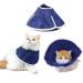 Cat Cone Collar Soft, Nonwoven Fabric, Adjustable Recovery Pet Elizabethan Collar, Surgery to Stop Licking and Head Scratching-Prevent Recurrent Infections, for Cats Kitten Puppy Medium