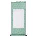 Chinese Xuan Paper Art Wall Scrolls for Sumie and Calligraphy - 1 Pcs Green