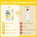 Soulink Toilet Cleaning Sheets - Eco-Friendly Liquidless Strips 80 Cleans Plastic-Free Lemon Scent - International Shipping Available - Buy Online on SooperMarket.com