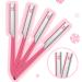 10 Pieces Eyebrow Razor for Women - Facial Shaver & Brow Shaper Trimmer Tool (Pink) - Buy Online on SooperMarket.com