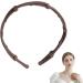 Foldable Hair Bands | Hair Bands | Compact Hair Bands Portable Stretchy Foldable Headband Foldable Travel Headband Hair Accessories Headband for Business Trips Daily Outing Light Coffee - Buy Online on SooperMarket.com