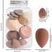 Dranng Make up Sponges - Soft Makeup Sponge | Beauty Sponge & Powder Puff Versatile Wet & Dry Use Long Lasting for Women Light Coffee - Buy Online on SooperMarket.com