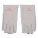 Anti UV Gloves for Gel Nail Lamp Manicure Gloves UV Protection Stretchy Breathable Fingerless Fiber Cotton Nail Lamp Gloves for Home Salon(Gray) - Buy Online on SooperMarket.com