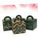 KOMBIUDA 12pcs Boxes Christmas Candy Gift Treat Bags Mini Christmas Paper Boxes Christmas Cookie Boxes Xmas Gift Boxes Christmas Boxes for Presents Christms Gift Boxes Biscuit Container 1 count (Pack of 1) Green - Buy Online on SooperMarket.com