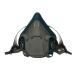 3M Rugged Comfort Half Facepiece Reusable Respirator 6502/49489 Cool Flow Valve Silicone Welding Sanding Cleaning Grinding Assembly Machine Operations Medium