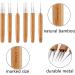 Dreadlock Crochet Needle Set - 6 Hooks with Interlocking Tool and Case - Buy Online on SooperMarket.com