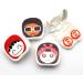 Awakentti Cute Moon & Stars Contact Lens Container Set - Portable with Tweezers Mirror Solution & More - Buy Online on SooperMarket.com