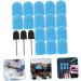 Healeved 1 Set Nail Color Sand Cap Nail Art Polishing Caps Nail Polisher Caps Electric Tool Nail Bit Fine Grit Nail Art Tools Electric Nail File Replacement Sandblasting Nail Flakes Corner 2x1.5cm Blue - Buy Online on SooperMarket.com