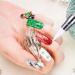 1PC Nail Art Sculpture Pens Silicone Dual Head Manicure Carving Pen Rhinestone Beads Picker Tool - Buy Online on SooperMarket.com