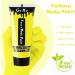 Go Ho Cream Yellow Face Paint (2.37oz 70ml) | Water Based Makeup for SFX Cosplay & Halloween Costumes - Buy Online on SooperMarket.com