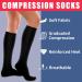Laite Hebe Compression Socks - 4 Pairs for Women & Men - Best Support for Nurses, Running & Athletic - Black/White/Grey/Navy - Small/Medium - Buy Online on SooperMarket.com