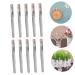 NOLITOY 20pcs Makeup Brush Set with Cover | Lipstick & Eye Makeup Brushes | Glossy Lip Applicator & Balm | High-Quality Synthetic Fiber - Buy Online on SooperMarket.com
