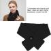 Plplaaoo USB Heating Scarf - Adjustable Heated Scarf for Adults Children & Elderly | Washable with 3 Gears | Black - Buy Online on SooperMarket.com