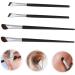 Mikinona 4 Pcs Cosmetic Brush Eye Makeup Eyeshadow Brush Eyeliner Brush Angled Makeup Brush Brow Nylon - Buy Online on SooperMarket.com