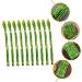 HOMSFOU 20 Pcs Simulated Asparagus Ornaments Pretend Play Food Fake Bamboos Food Faux Veggies Fake Food Model Asparagus Models Simulated Food Artificial Asparagus Model Pvc Vegetable Plant Light Greenx2pcs 19X0.9CMx2pcs - Buy Online on SooperMarket.com