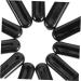 FOYTOKI 100pcs Mini Eyeshadow Swab Concealer Brush Mini Lip Brush Makeup Wand Lip Balm Black Milky Cotton - Buy Online on SooperMarket.com