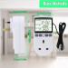 Lotvic Digital Temperature Controller Thermostat Plug Socket with Backlight LCD Screen - Heating Cooling Timer for Homebrew Greenhouse Reptile Terrarium (UK Plug) - Buy Online on SooperMarket.com
