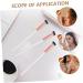 Gogogmee 3pcs Fish Tail Brush Makeup Brush for Women Nose Brush Makeup Brushes Contour Brush Aluminum Tube 18.50X1.00X1.00CM As Shown - Buy Online on SooperMarket.com
