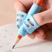 DMFly Pencil Handles for Kids - Handwriting Assistance & Posture Correction | Hollow Ventilation Design 3E Blue & Blue Orange Grip Set - Buy Online on SooperMarket.com