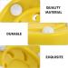ABOOFAN Yellow Roller Hockey Puck - Inline & Street Hockey Training Equipment - International Shipping Available - Buy Online on SooperMarket.com