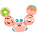 Abbto Babyrassel Crab Shape Newborn Toy - Soft Sensory Ball & Calming Bite Ring for Babies - Buy Online on SooperMarket.com