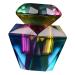 minkissy Monomer Dish Nail Monomer Liquid Bowl Acrylic Nail Supplies Nail Art Dish Dappen Dish with Lid Crystal Dappen Dish Crystal Nail Jar Manicure Bowl Diamond Glass Flash Manicure Tools