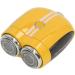 Electric Beard Trimmer Mini Electric Beard Shaver 10 300RPM Type C Charging Wet and Dry Dual Use for Travel (Yellow) - Buy Online on SooperMarket.com