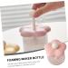 minkissy Facial Cleanser Foamer Tool Face Wash Hair Shampoo Face Cleanser Simple Foaming Bottle Facial Cleanser Foams Maker Cleanser Foam Maker Bubble Maker Household Pink Pp Travel 10.20X9.00X7.60CM Pink - Buy Online on SooperMarket.com