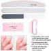 Set Of 5 Durable Nail Files and Powder Brushes - Buffing Tools with Various Grits for UV Gel Polish and Nail Accessories - Buy Online on SooperMarket.com