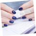 Beavorty 60 Pcs Nail case nail polish protector nail polish holder gel for nails nail art gel finger nail soak off nail polish cap holder nail polish cover nail polish varnish shield hat 4x2cmx3pcs As Shownx3pcs - Buy Online on SooperMarket.com