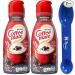 Coffee Mate Peppermint Mocha Liquid Coffee Creamer 32 fl oz Miras Trademark 2 in 1 Measuring Spoon Included Pack of 2
