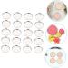WOFASHPURET Women Supplies 50pcs Eye Shadow Disk Makeup Containers Travel Makeup Tin Empty Eyeshadow Plates Highlighter Miss - Buy Online on SooperMarket.com