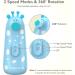 Megainvo Electric Baby Nail File Trimmer with 10 Grinding Heads - Safe, Quiet, LED Light - Baby Nail Clippers for Newborns & Toddlers - Blue - Buy Online on SooperMarket.com