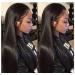 BGHJUE N Wig Black Long Straight Synthetic Wig Body Wave Heat Resistant Hair Glueless Full Wigs For Women Average Cap Size