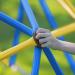 Zupapa 10FT Blue Dome Climber | Upgraded 2022 Decagonal Geo Jungle Gym | Supports 735LBS | Easy Assembly | Kids Outdoor Fun - Buy Online on SooperMarket.com