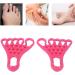 Adjustable Toe Foot Stretcher Bunion Corrector & Ankle Brace - Pink Toe Stretch Belt for Muscle Relaxation in Women and Men - Buy Online on SooperMarket.com